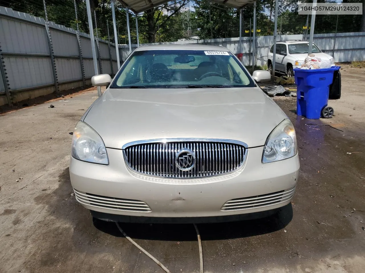 2009 Buick Lucerne Cxl VIN: 1G4HD57M29U124320 Lot: 69376724