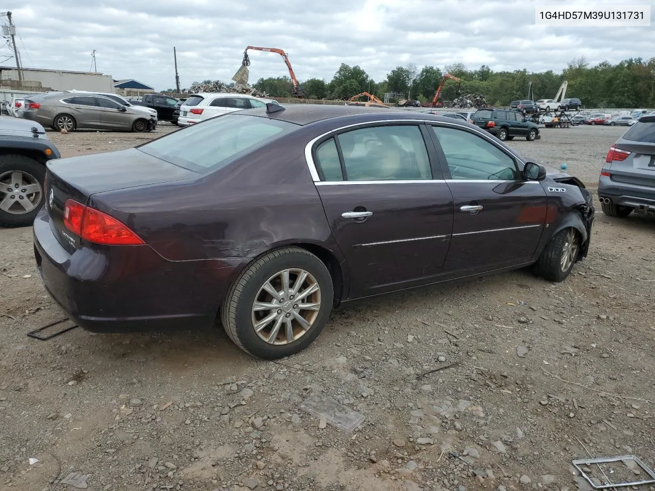 2009 Buick Lucerne Cxl VIN: 1G4HD57M39U131731 Lot: 70258784