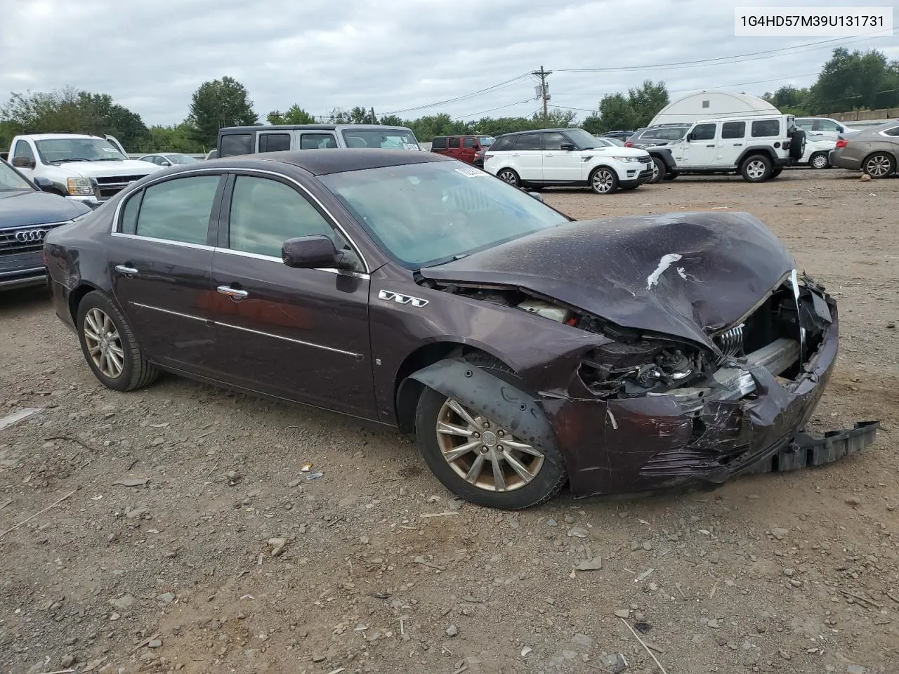 2009 Buick Lucerne Cxl VIN: 1G4HD57M39U131731 Lot: 70258784