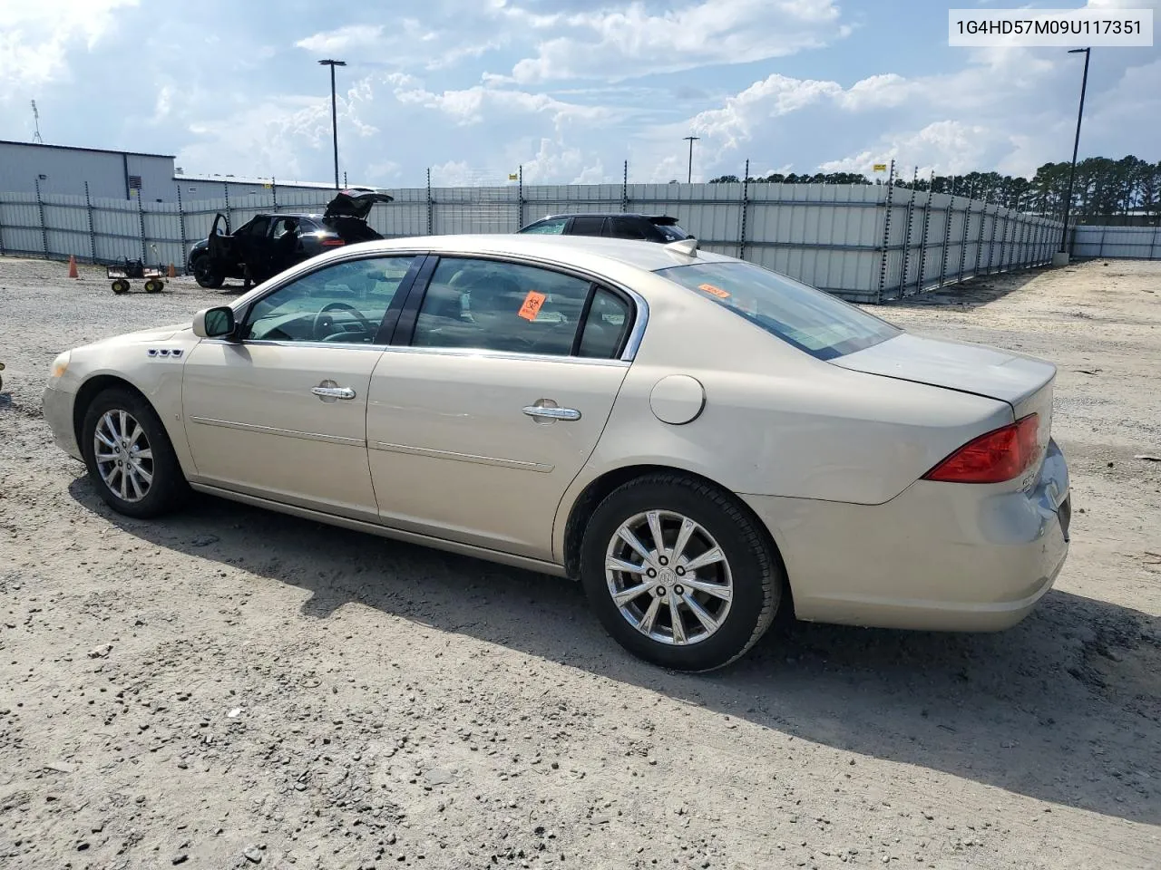 2009 Buick Lucerne Cxl VIN: 1G4HD57M09U117351 Lot: 71788794