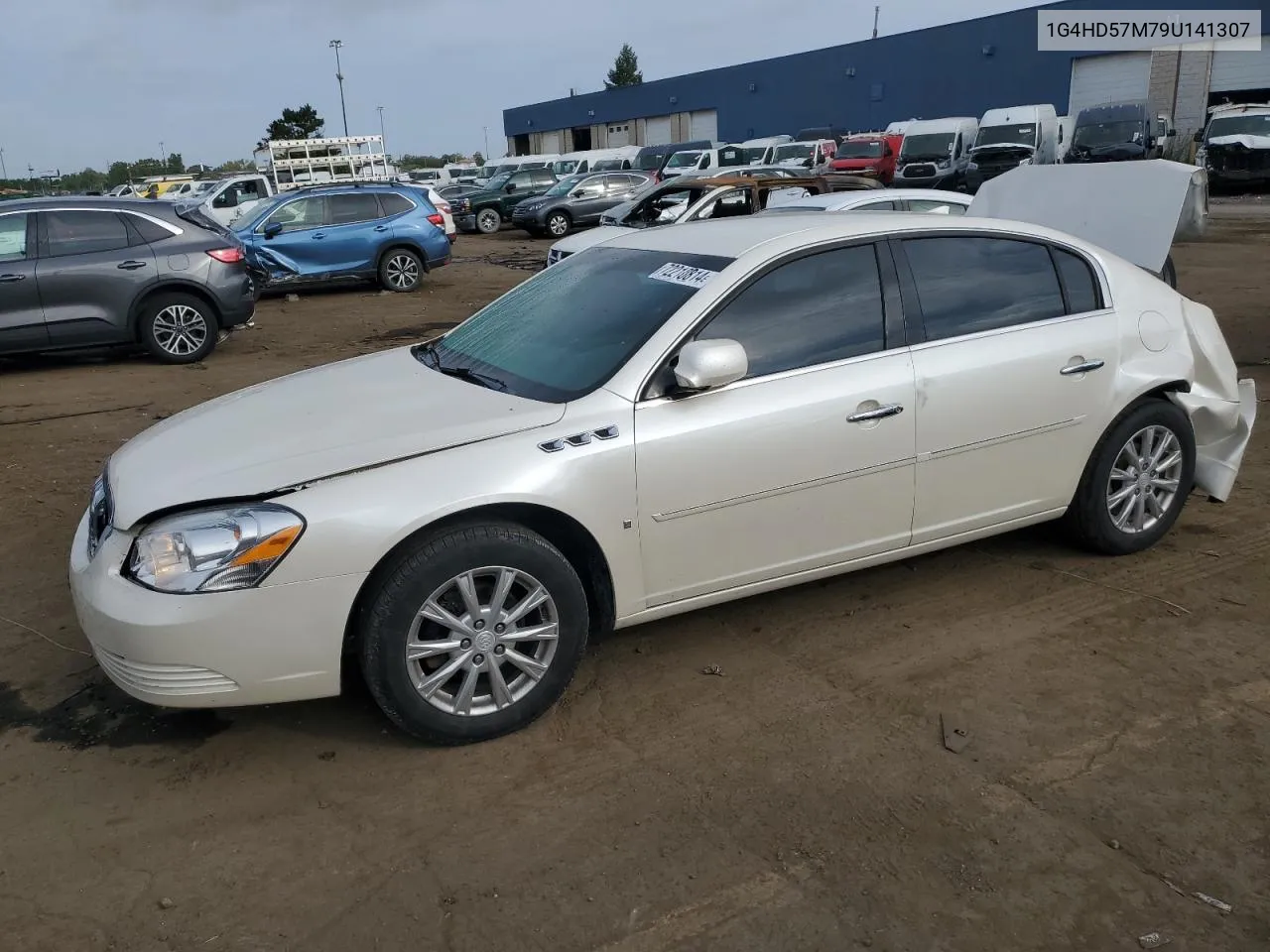 1G4HD57M79U141307 2009 Buick Lucerne Cxl