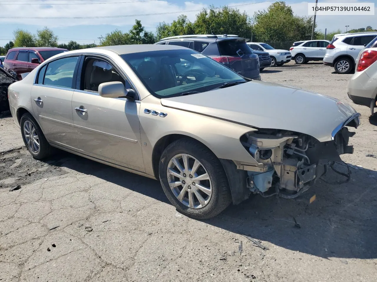 2009 Buick Lucerne Cx VIN: 1G4HP57139U104462 Lot: 72258514