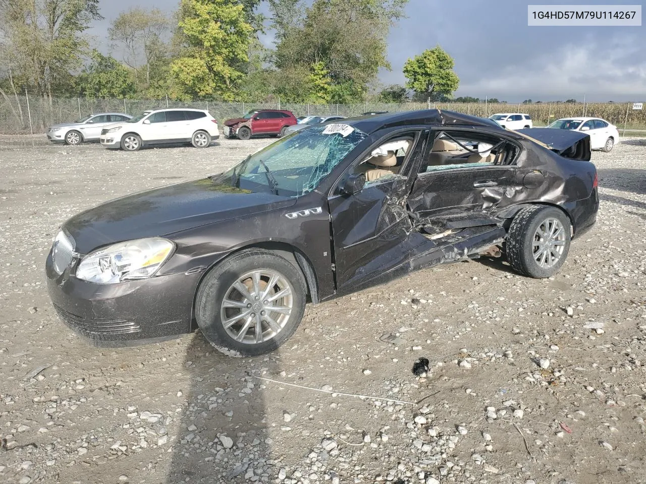 2009 Buick Lucerne Cxl VIN: 1G4HD57M79U114267 Lot: 73001204