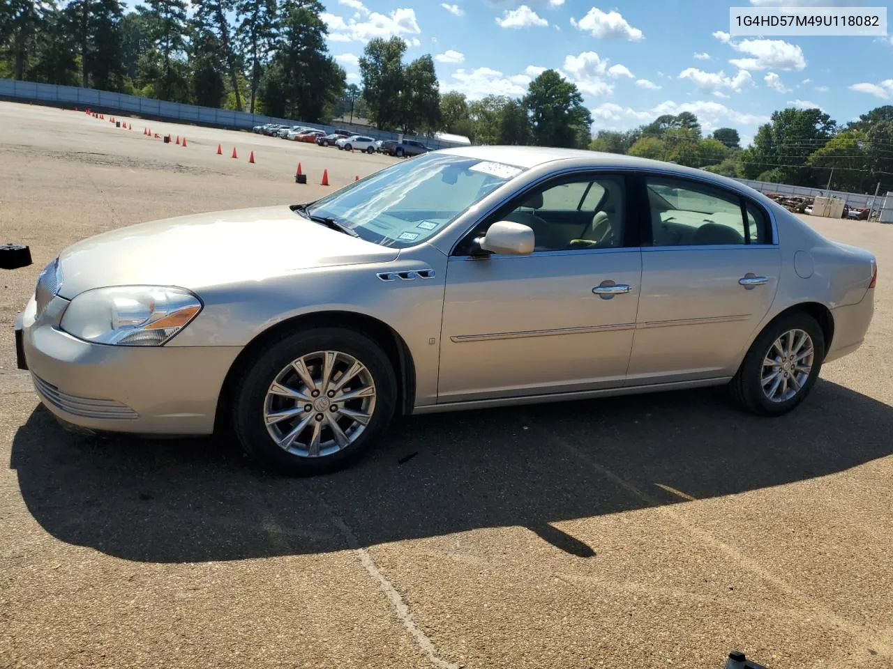 2009 Buick Lucerne Cxl VIN: 1G4HD57M49U118082 Lot: 73466714