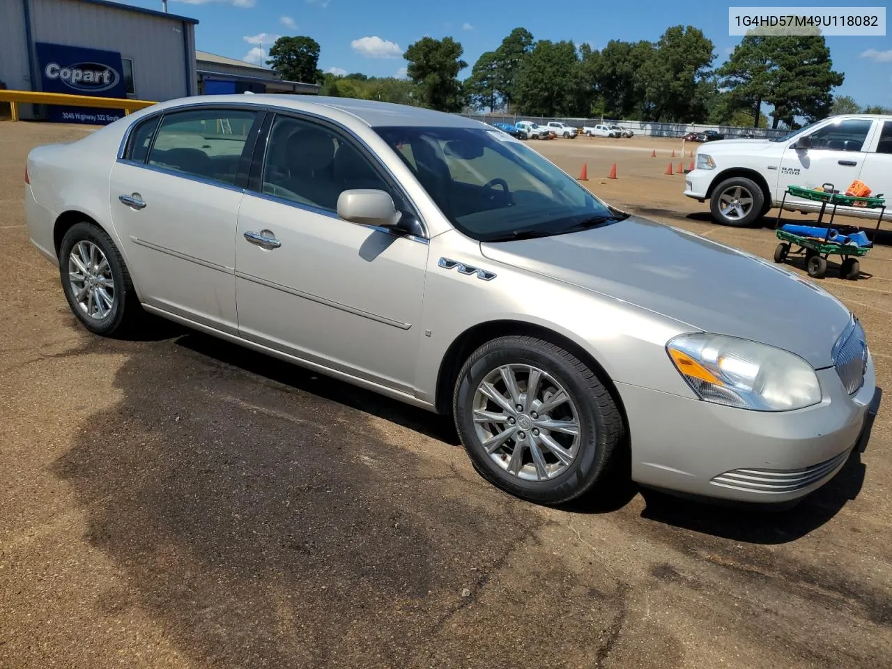 2009 Buick Lucerne Cxl VIN: 1G4HD57M49U118082 Lot: 73466714