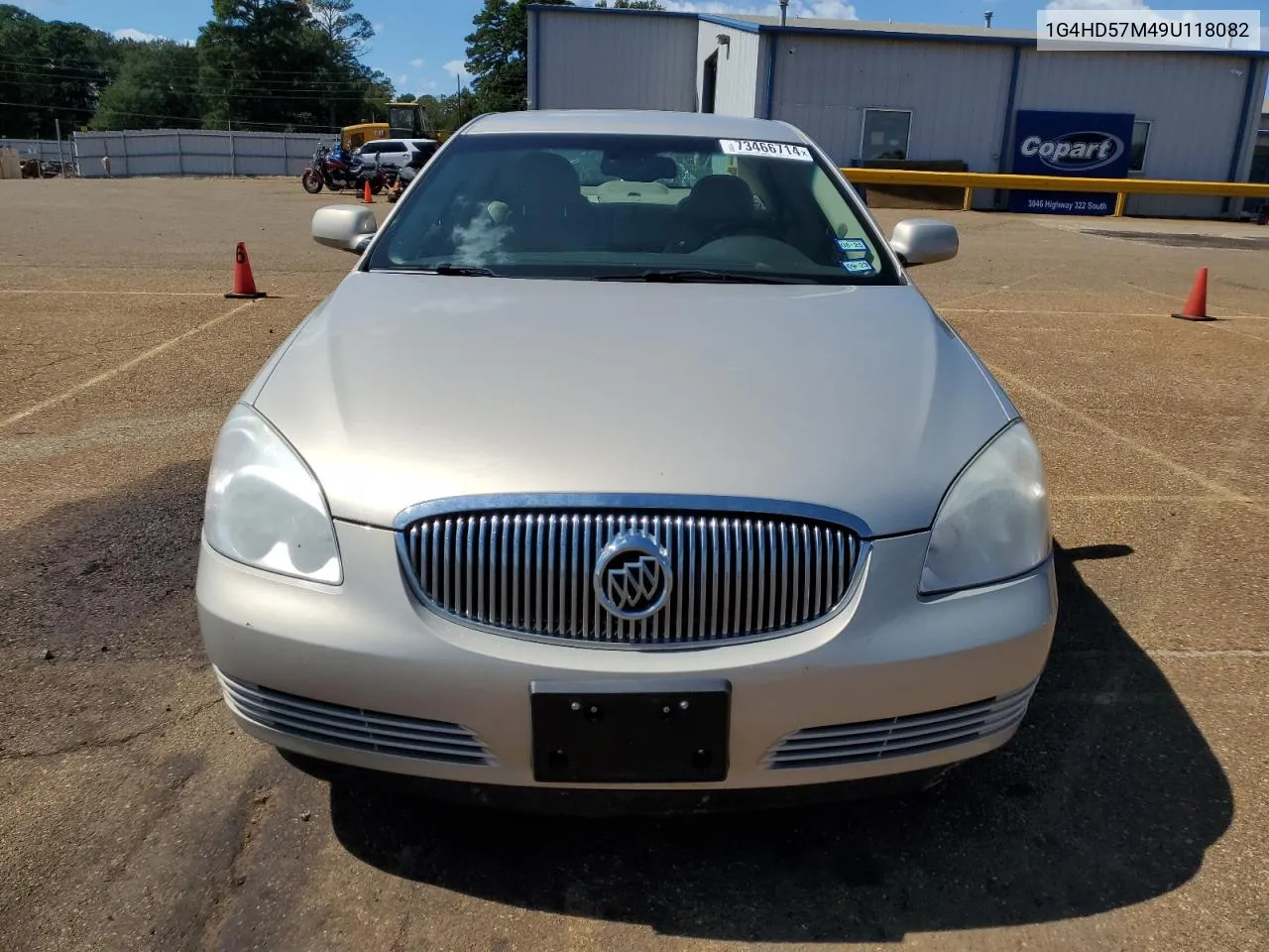 2009 Buick Lucerne Cxl VIN: 1G4HD57M49U118082 Lot: 73466714