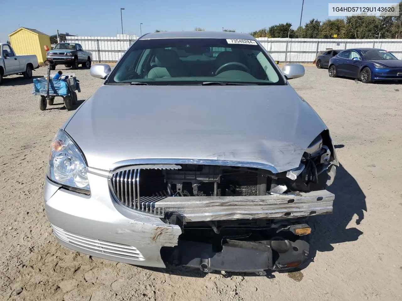 2009 Buick Lucerne Cxl VIN: 1G4HD57129U143620 Lot: 73540284