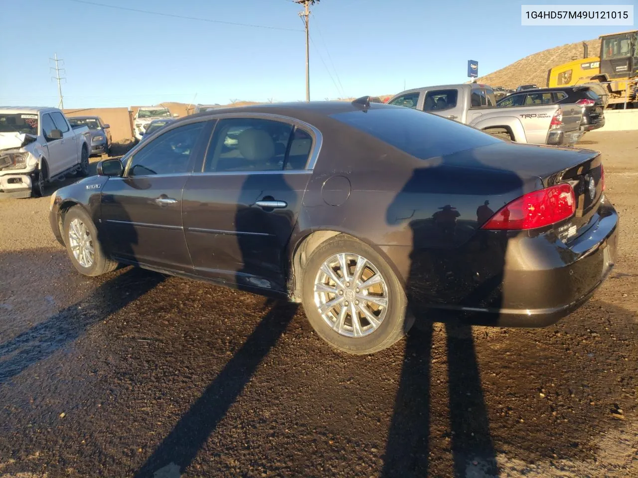 2009 Buick Lucerne Cxl VIN: 1G4HD57M49U121015 Lot: 74551104