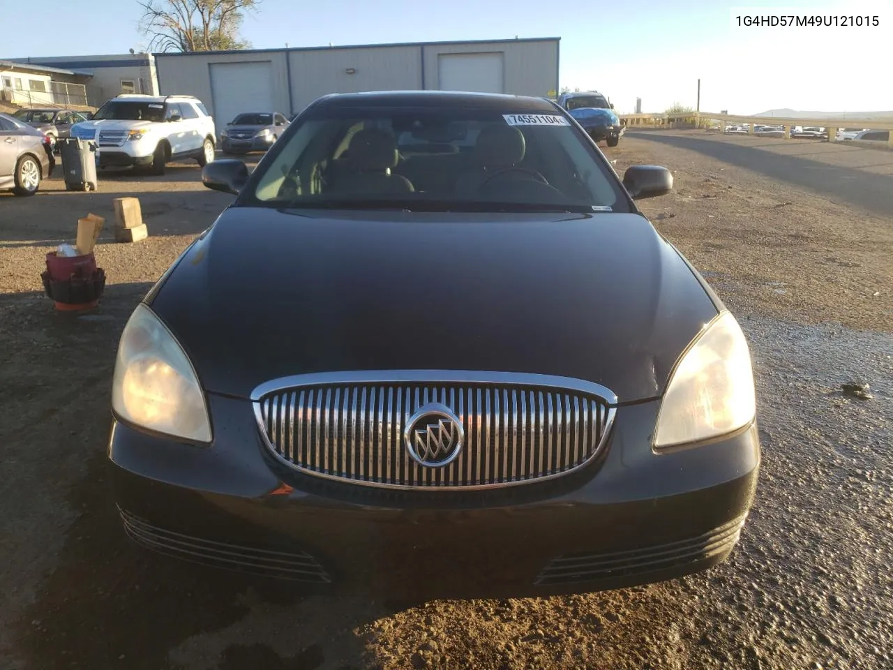 2009 Buick Lucerne Cxl VIN: 1G4HD57M49U121015 Lot: 74551104