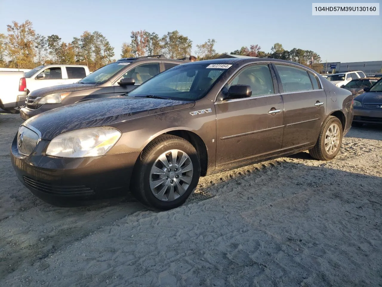 2009 Buick Lucerne Cxl VIN: 1G4HD57M39U130160 Lot: 74721454