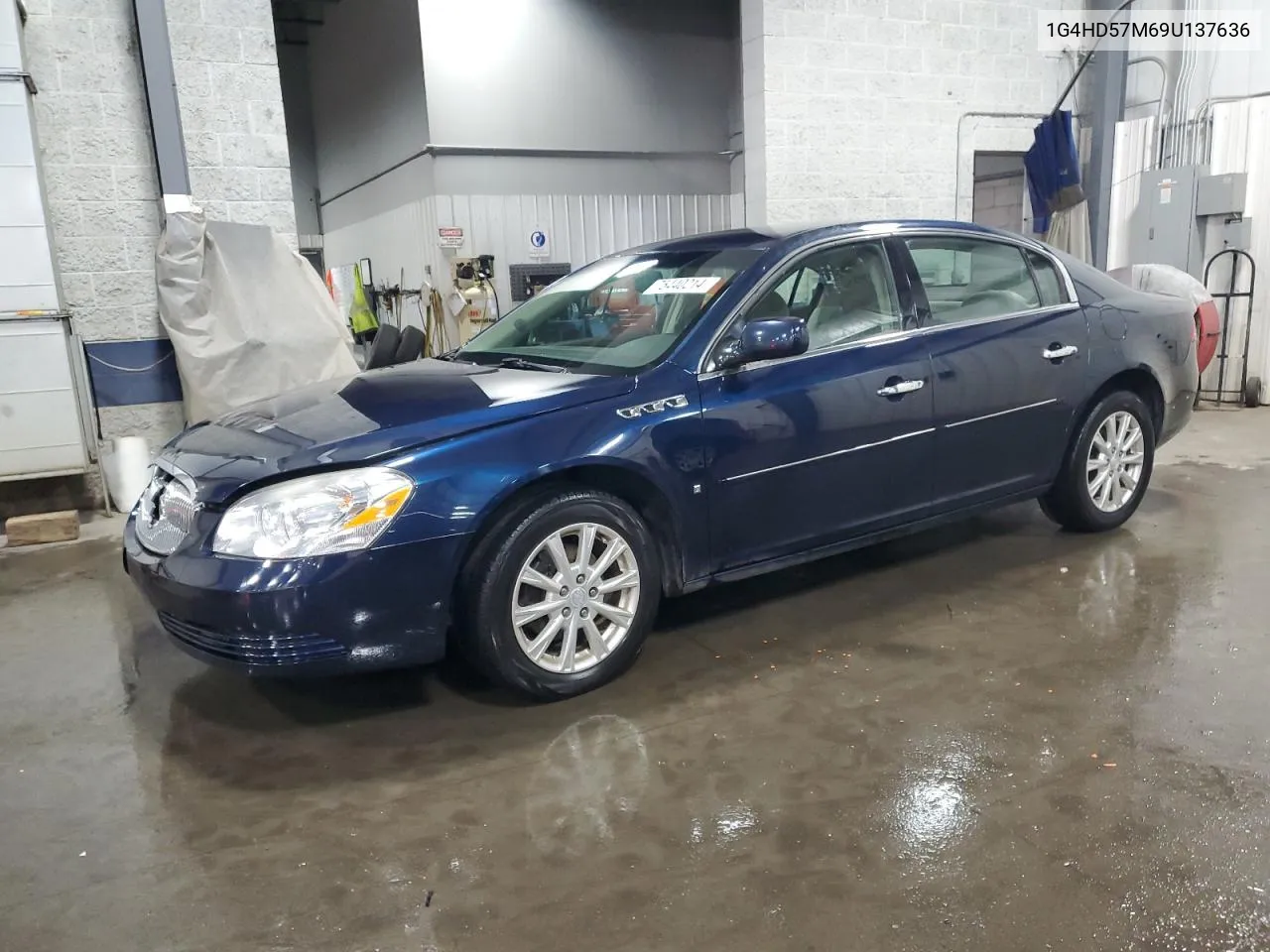 2009 Buick Lucerne Cxl VIN: 1G4HD57M69U137636 Lot: 75440214