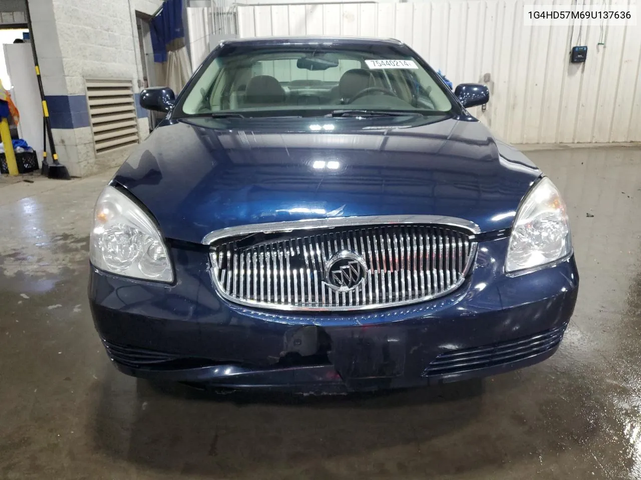 2009 Buick Lucerne Cxl VIN: 1G4HD57M69U137636 Lot: 75440214