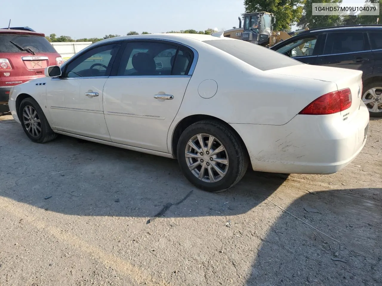 2009 Buick Lucerne Cxl VIN: 1G4HD57M09U104079 Lot: 75639944