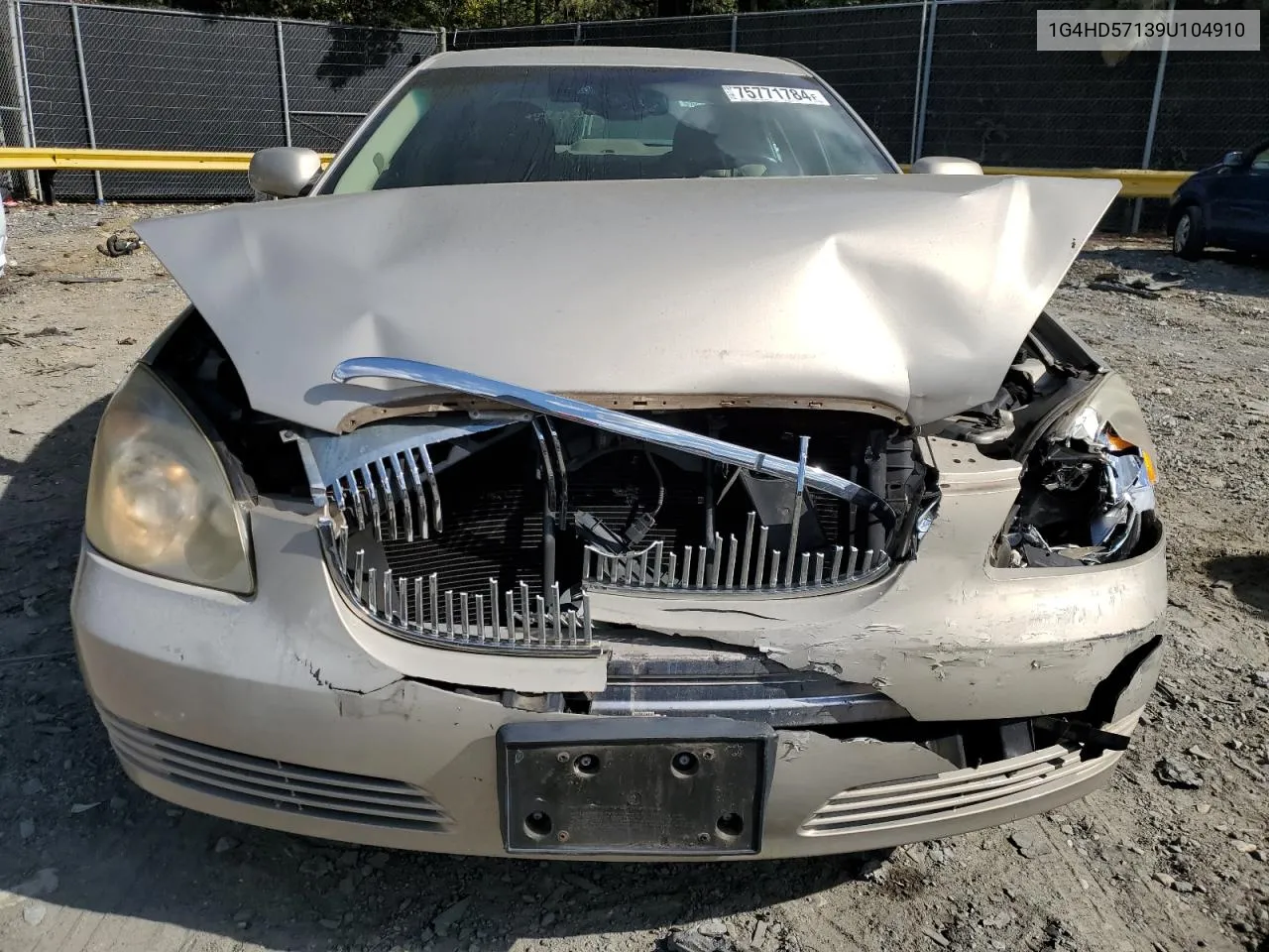 2009 Buick Lucerne Cxl VIN: 1G4HD57139U104910 Lot: 75771784