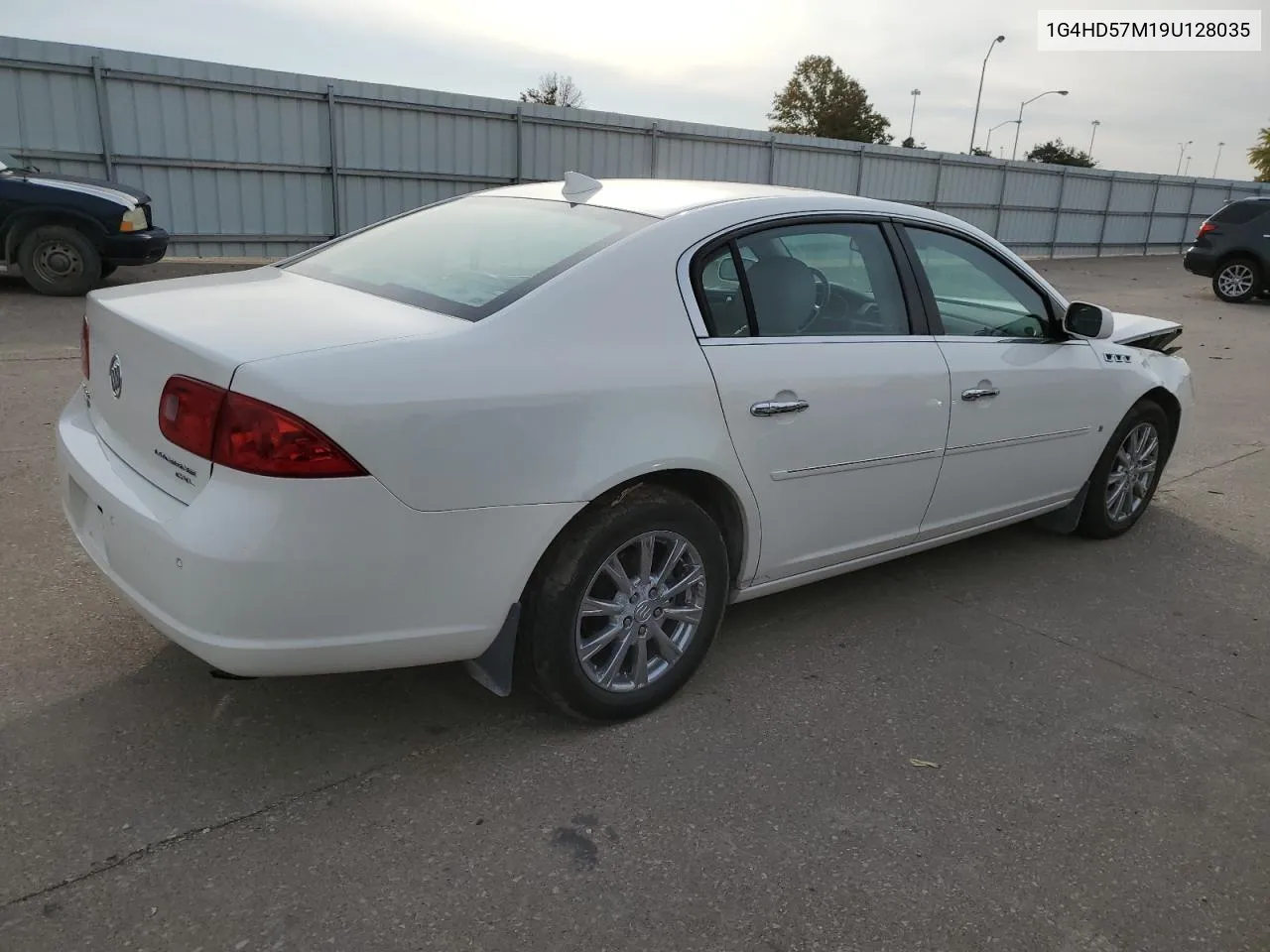 2009 Buick Lucerne Cxl VIN: 1G4HD57M19U128035 Lot: 75844414