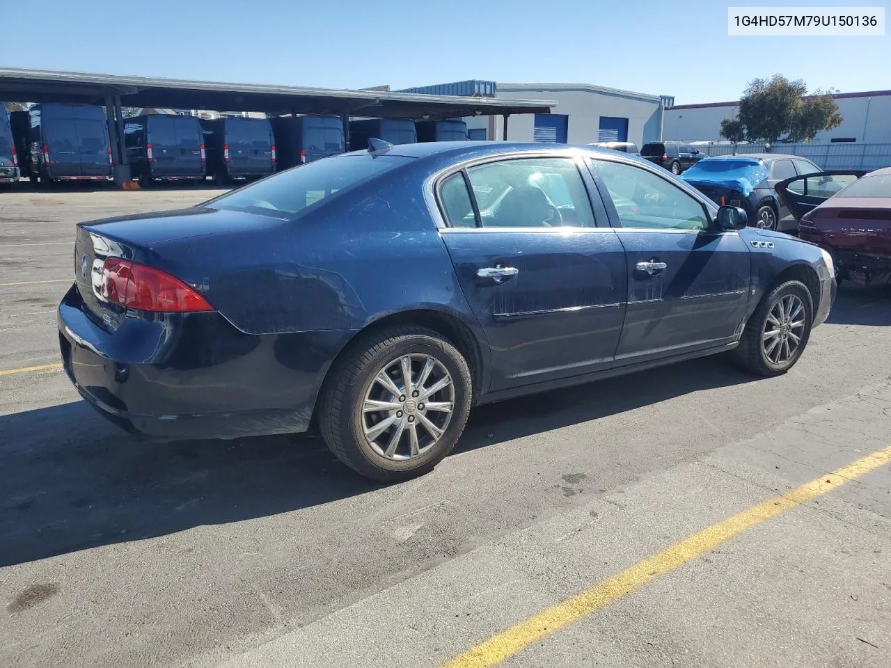 2009 Buick Lucerne Cxl VIN: 1G4HD57M79U150136 Lot: 76194874