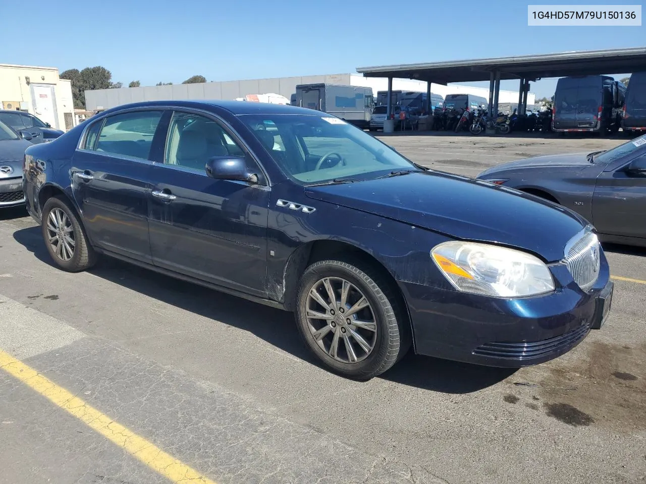 2009 Buick Lucerne Cxl VIN: 1G4HD57M79U150136 Lot: 76194874