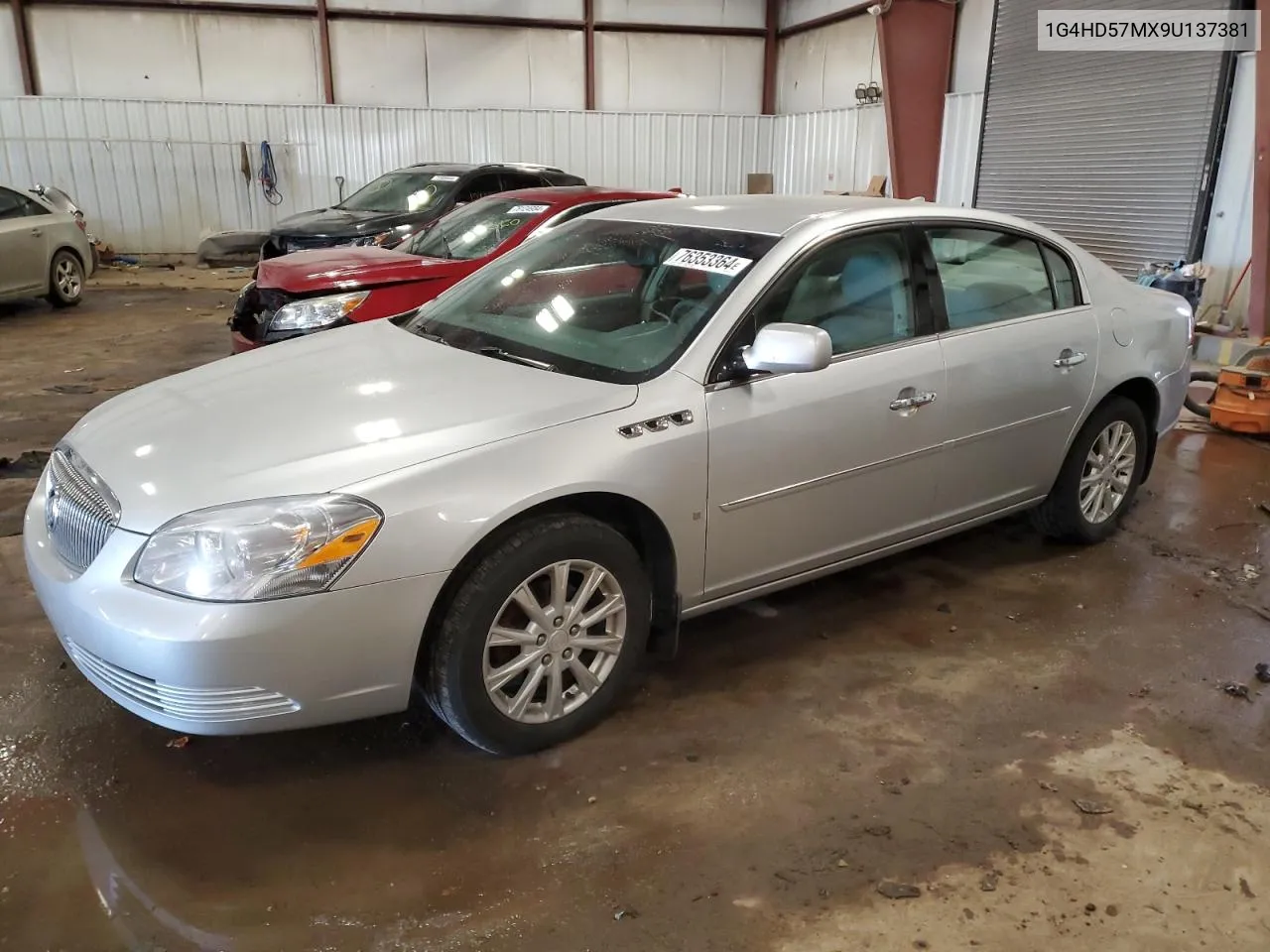 2009 Buick Lucerne Cxl VIN: 1G4HD57MX9U137381 Lot: 76353364