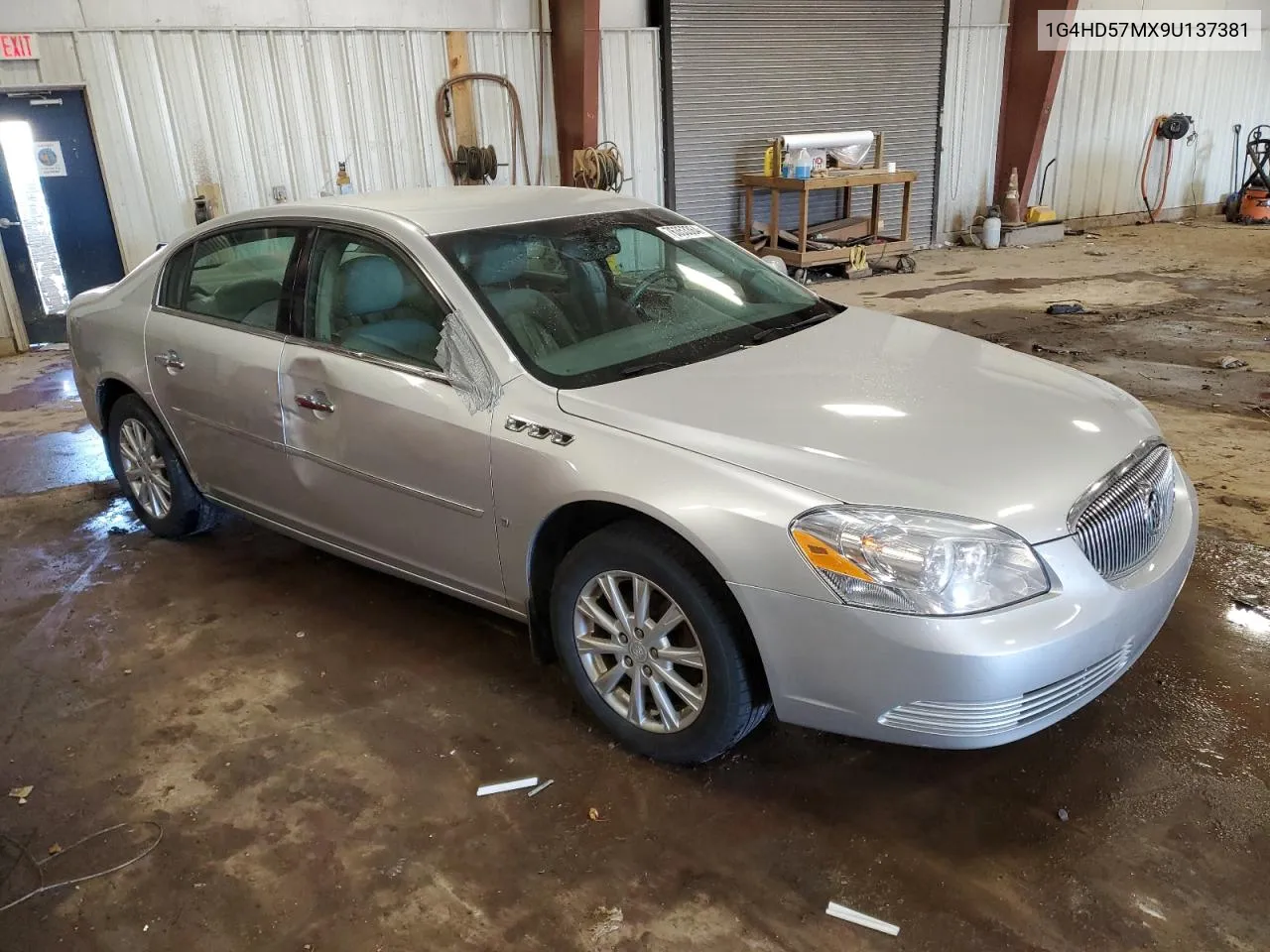 2009 Buick Lucerne Cxl VIN: 1G4HD57MX9U137381 Lot: 76353364