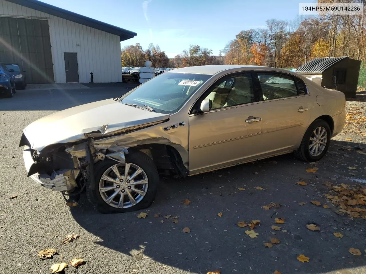 2009 Buick Lucerne Cx VIN: 1G4HP57M59U142236 Lot: 78027914