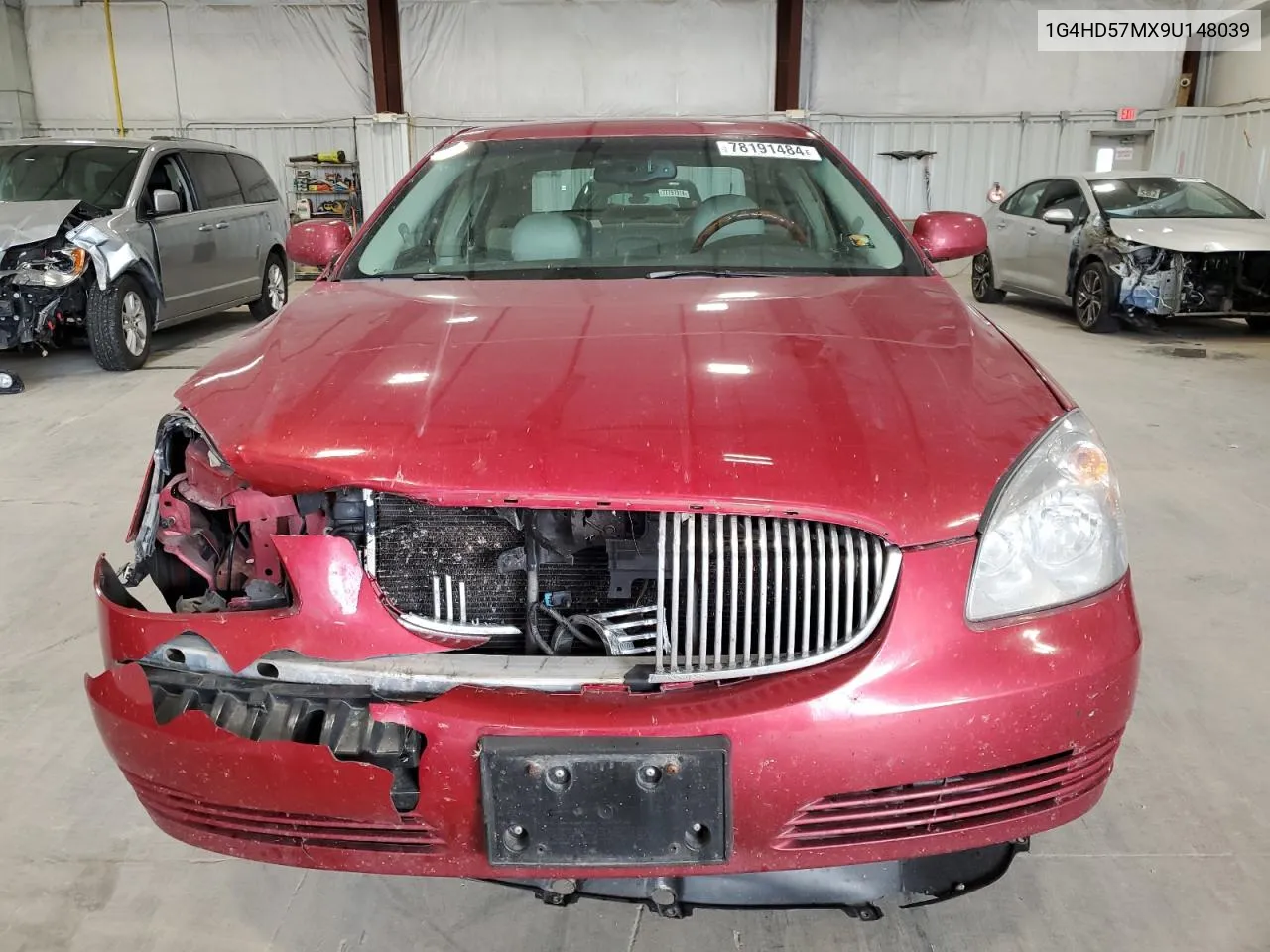 2009 Buick Lucerne Cxl VIN: 1G4HD57MX9U148039 Lot: 78191484