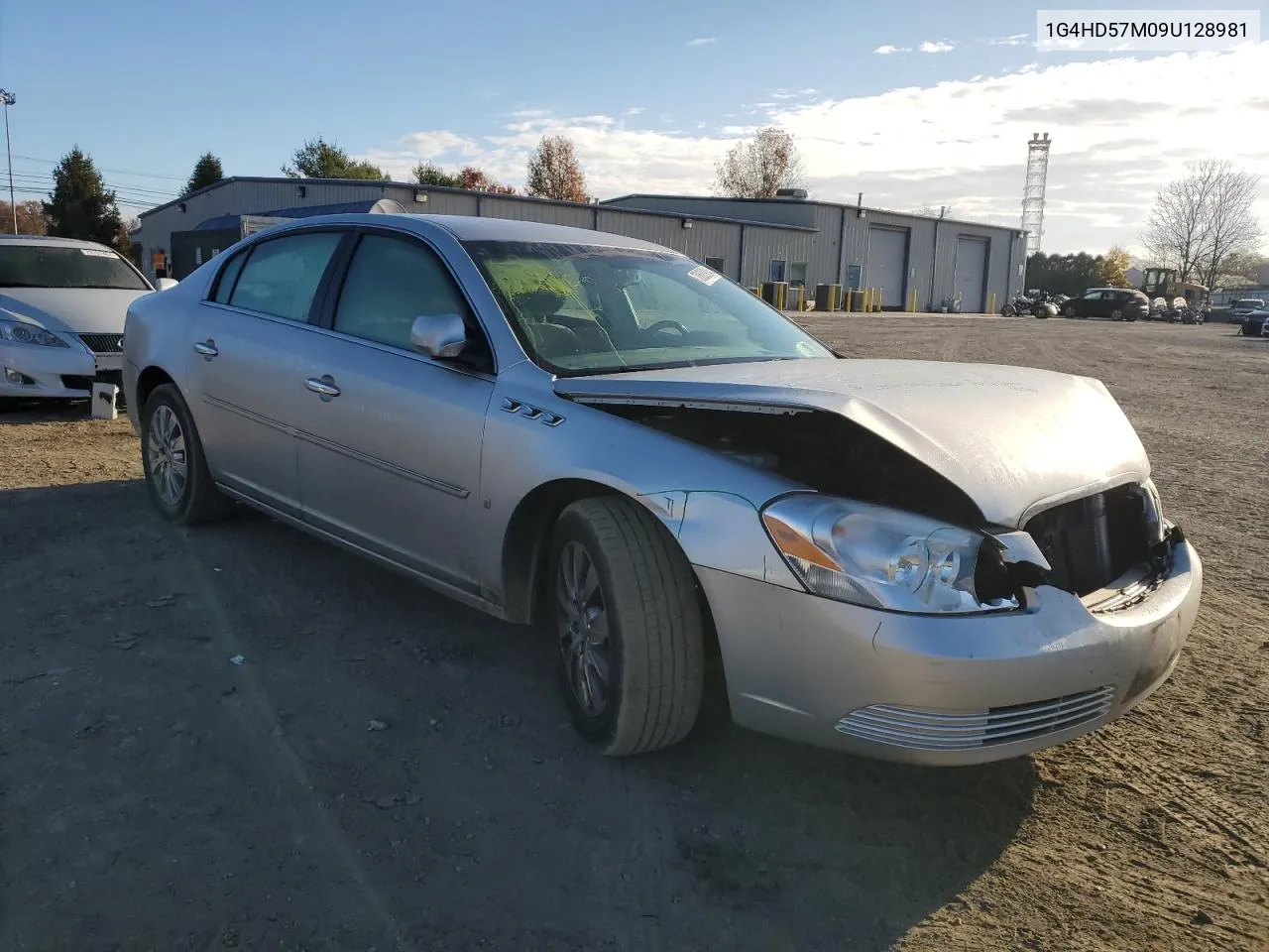 2009 Buick Lucerne Cxl VIN: 1G4HD57M09U128981 Lot: 78893984