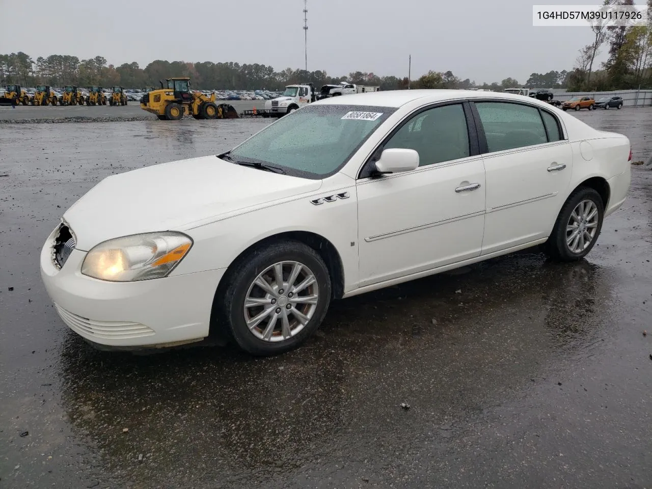 2009 Buick Lucerne Cxl VIN: 1G4HD57M39U117926 Lot: 80581864