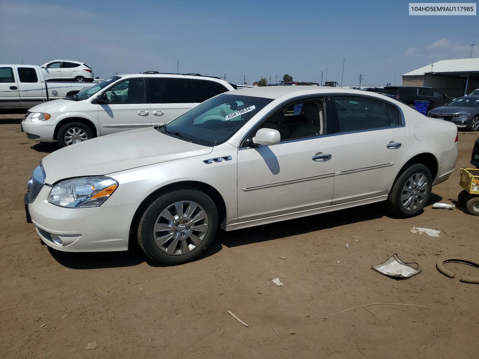 2010 Buick Lucerne Cxl VIN: 1G4HD5EM9AU117985 Lot: 65819834