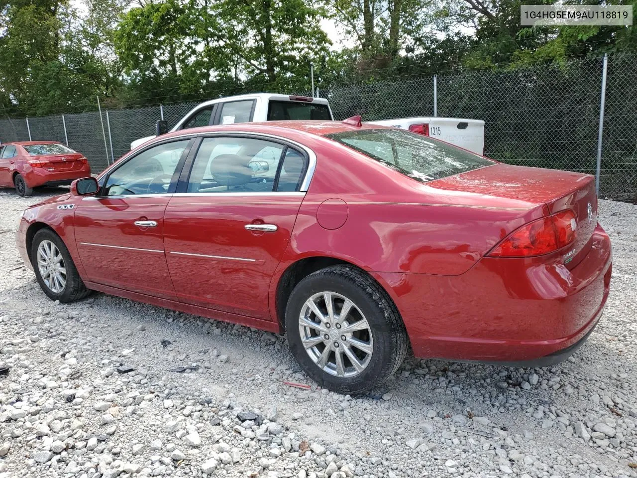 2010 Buick Lucerne Cxl VIN: 1G4HG5EM9AU118819 Lot: 66729444