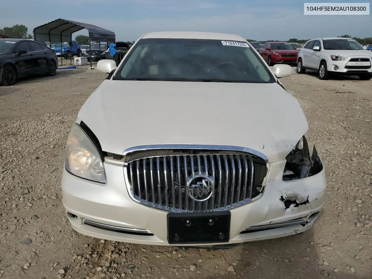 2010 Buick Lucerne Cxl VIN: 1G4HF5EM2AU108300 Lot: 71241724