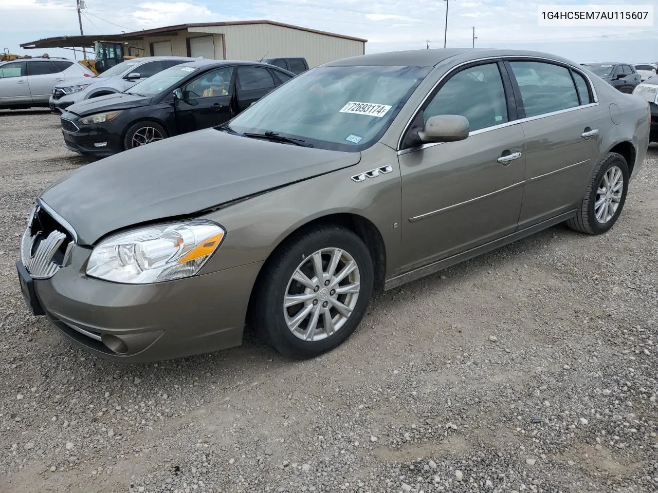 2010 Buick Lucerne Cxl VIN: 1G4HC5EM7AU115607 Lot: 72693174