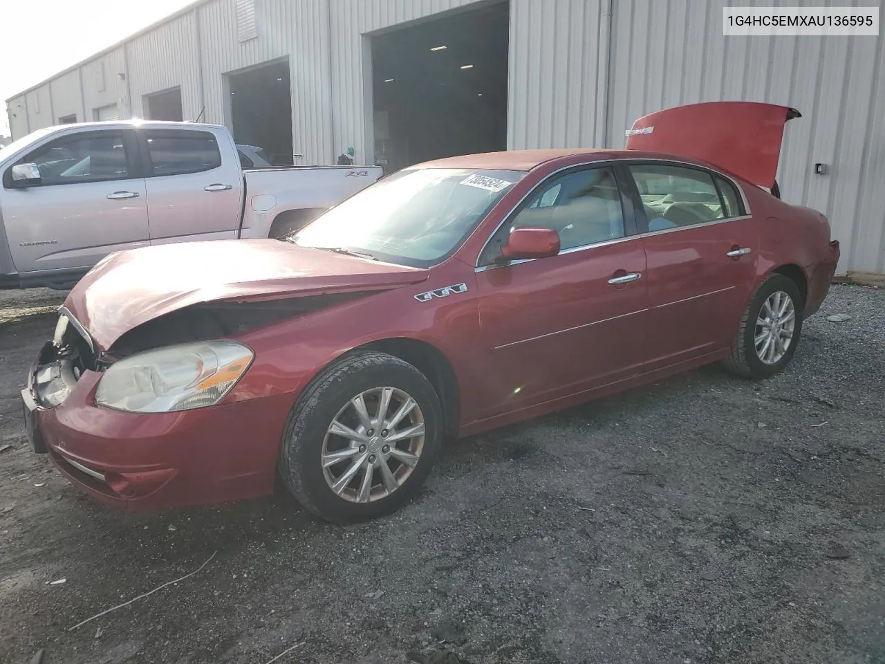 2010 Buick Lucerne Cxl VIN: 1G4HC5EMXAU136595 Lot: 73054524