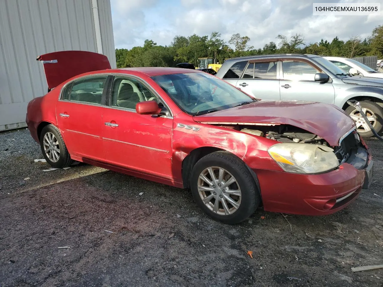 2010 Buick Lucerne Cxl VIN: 1G4HC5EMXAU136595 Lot: 73054524