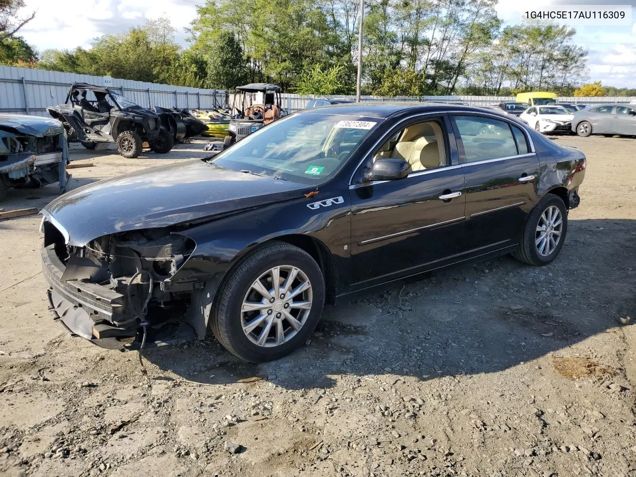 2010 Buick Lucerne Cxl VIN: 1G4HC5E17AU116309 Lot: 73627304