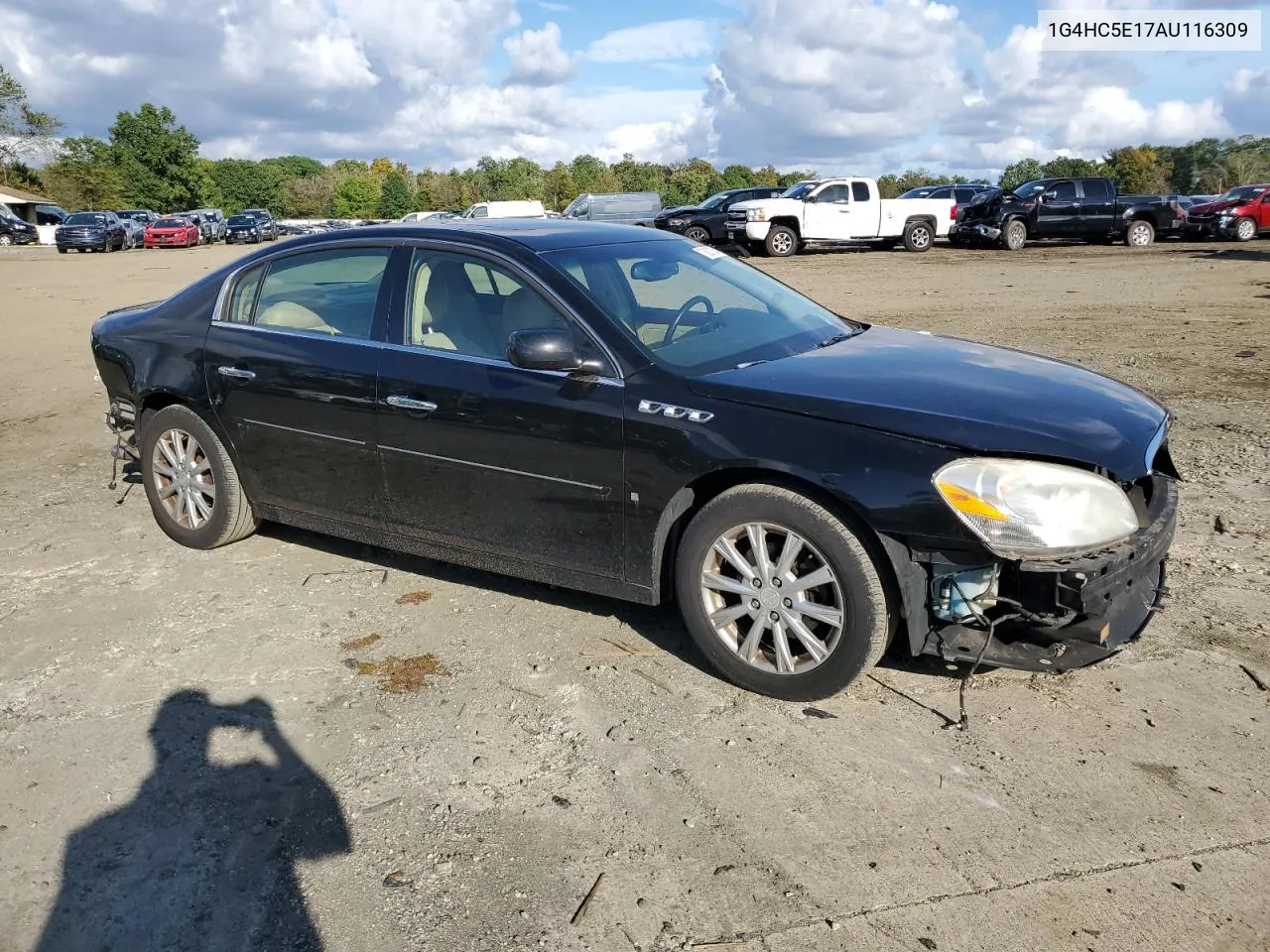 2010 Buick Lucerne Cxl VIN: 1G4HC5E17AU116309 Lot: 73627304