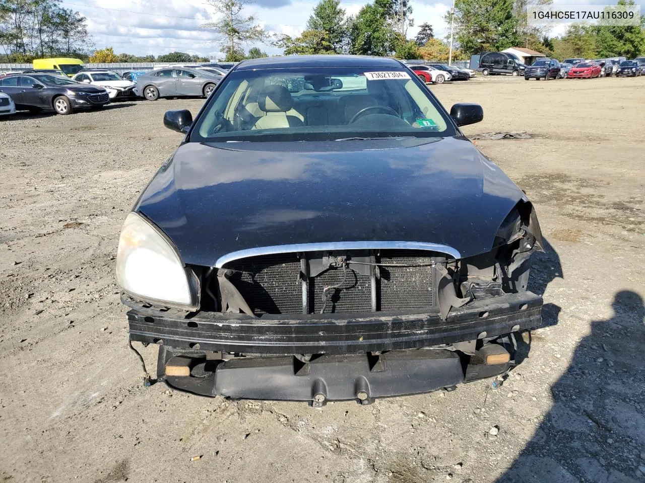 2010 Buick Lucerne Cxl VIN: 1G4HC5E17AU116309 Lot: 73627304