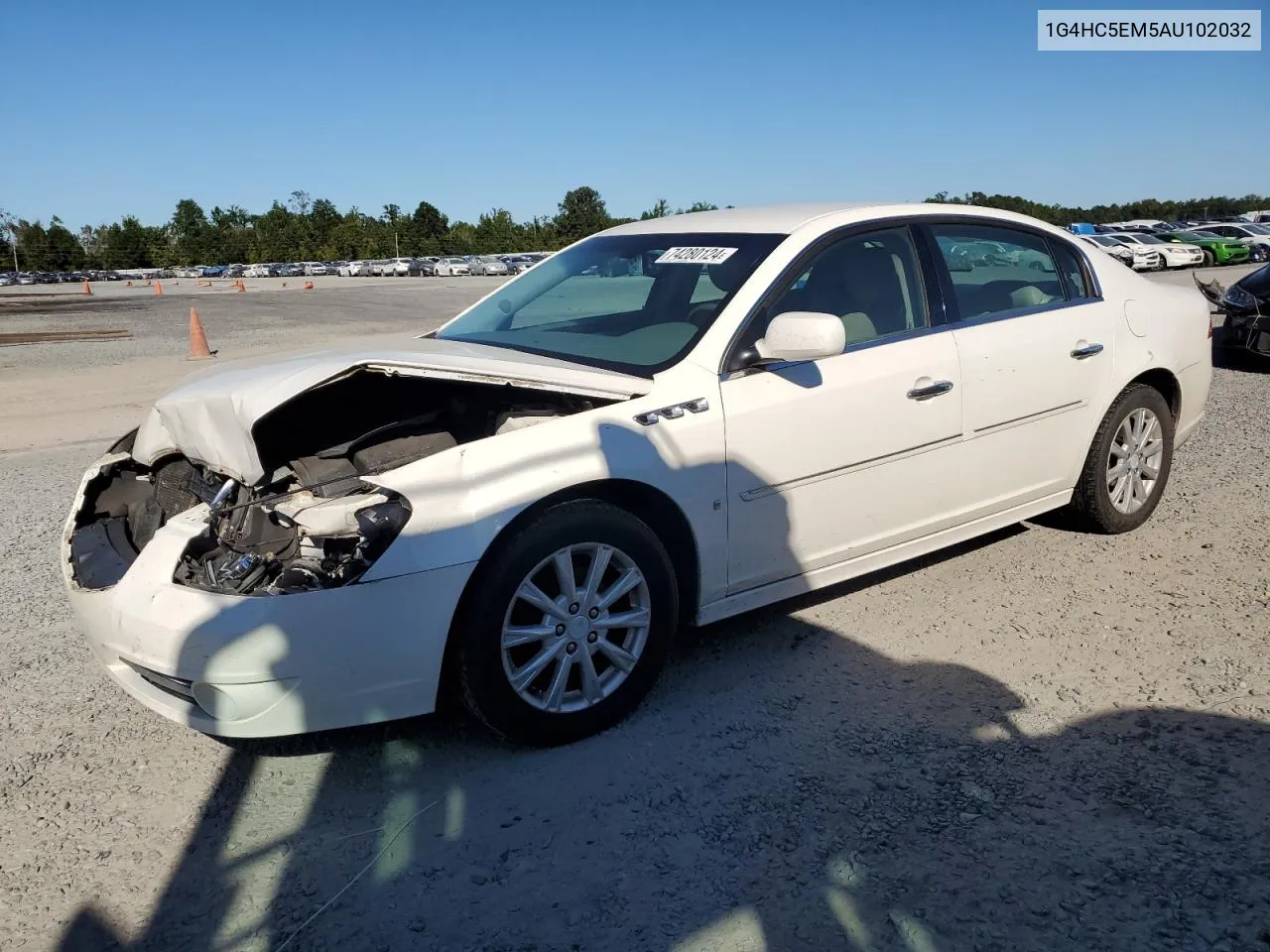 2010 Buick Lucerne Cxl VIN: 1G4HC5EM5AU102032 Lot: 74280124