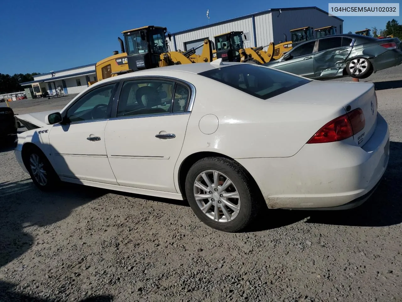 2010 Buick Lucerne Cxl VIN: 1G4HC5EM5AU102032 Lot: 74280124