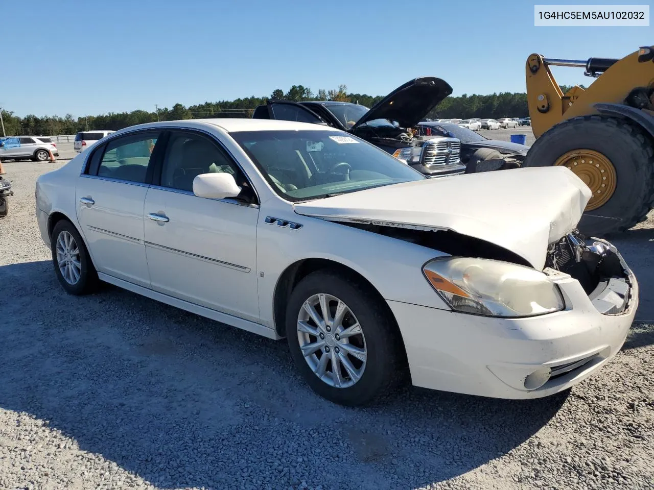 2010 Buick Lucerne Cxl VIN: 1G4HC5EM5AU102032 Lot: 74280124