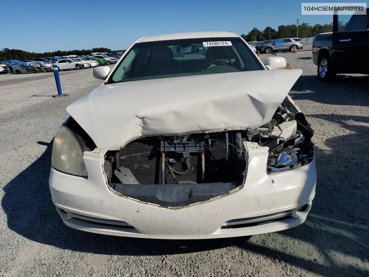 2010 Buick Lucerne Cxl VIN: 1G4HC5EM5AU102032 Lot: 74280124