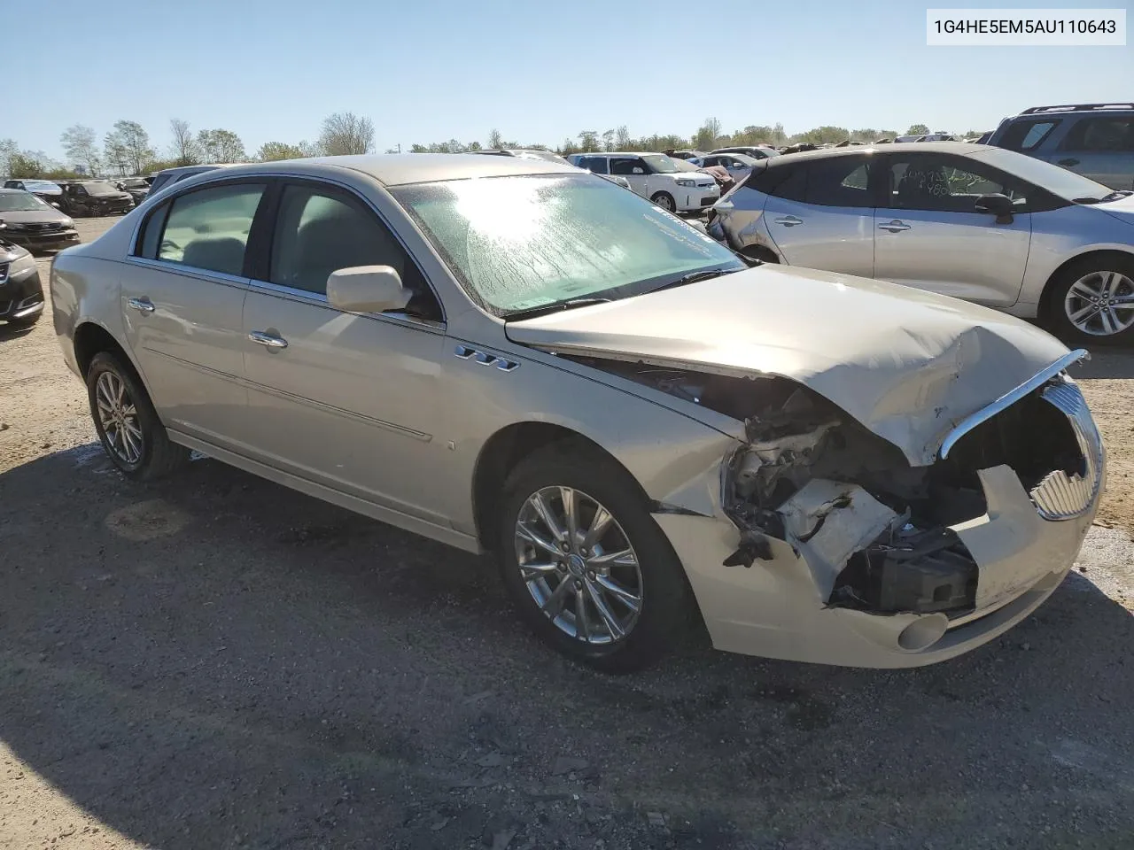 2010 Buick Lucerne Cxl VIN: 1G4HE5EM5AU110643 Lot: 74288484