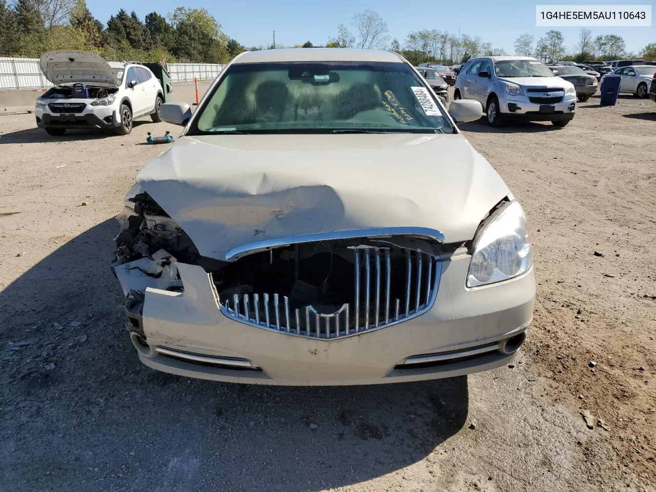 2010 Buick Lucerne Cxl VIN: 1G4HE5EM5AU110643 Lot: 74288484