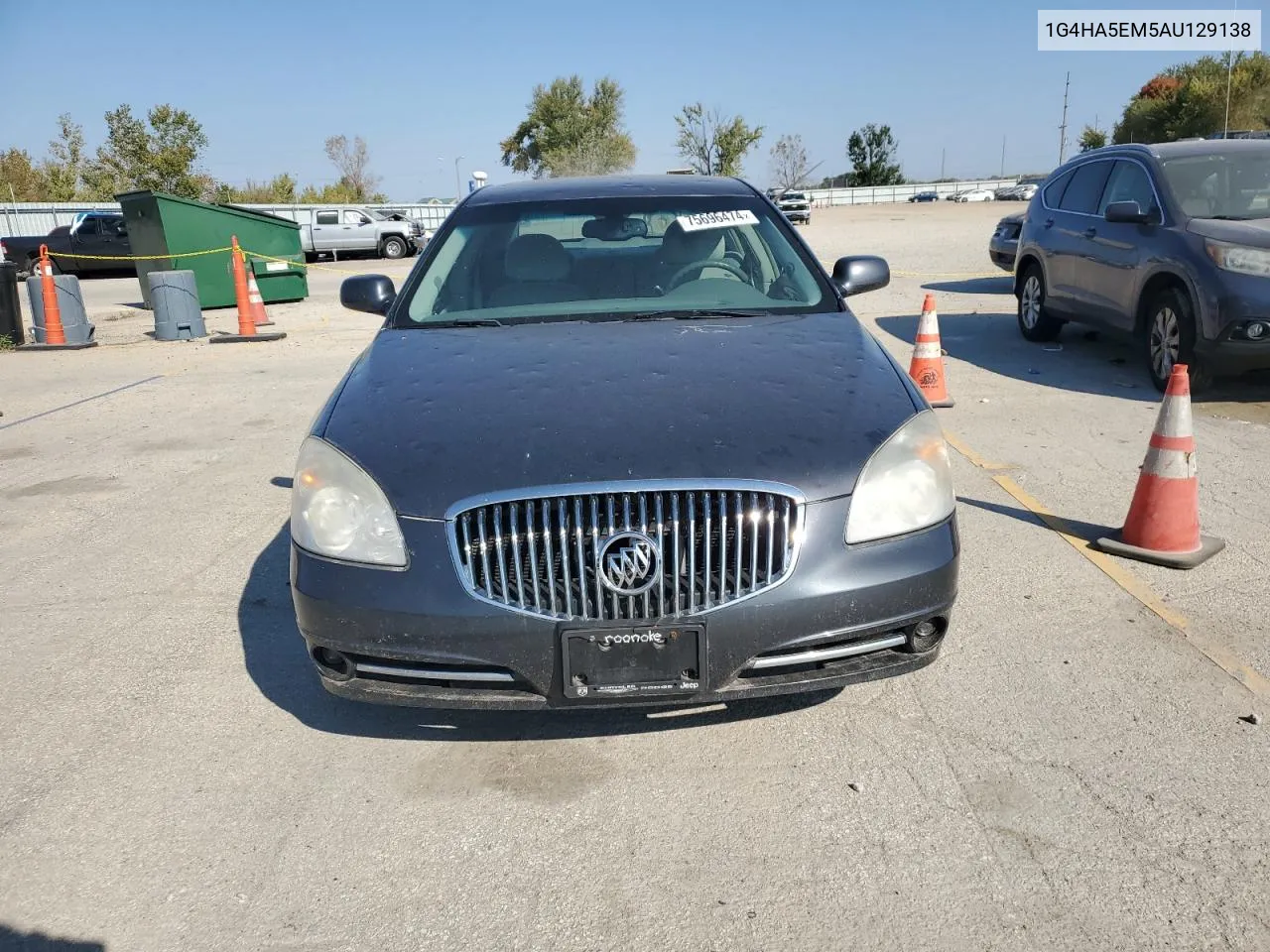 2010 Buick Lucerne Cx VIN: 1G4HA5EM5AU129138 Lot: 75696474