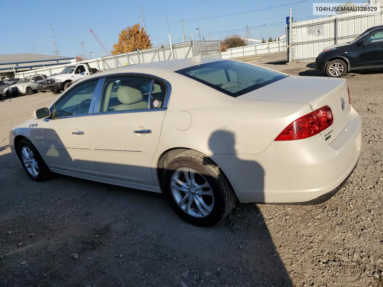 2010 Buick Lucerne Cxl VIN: 1G4HJ5EM4AU128529 Lot: 76595714