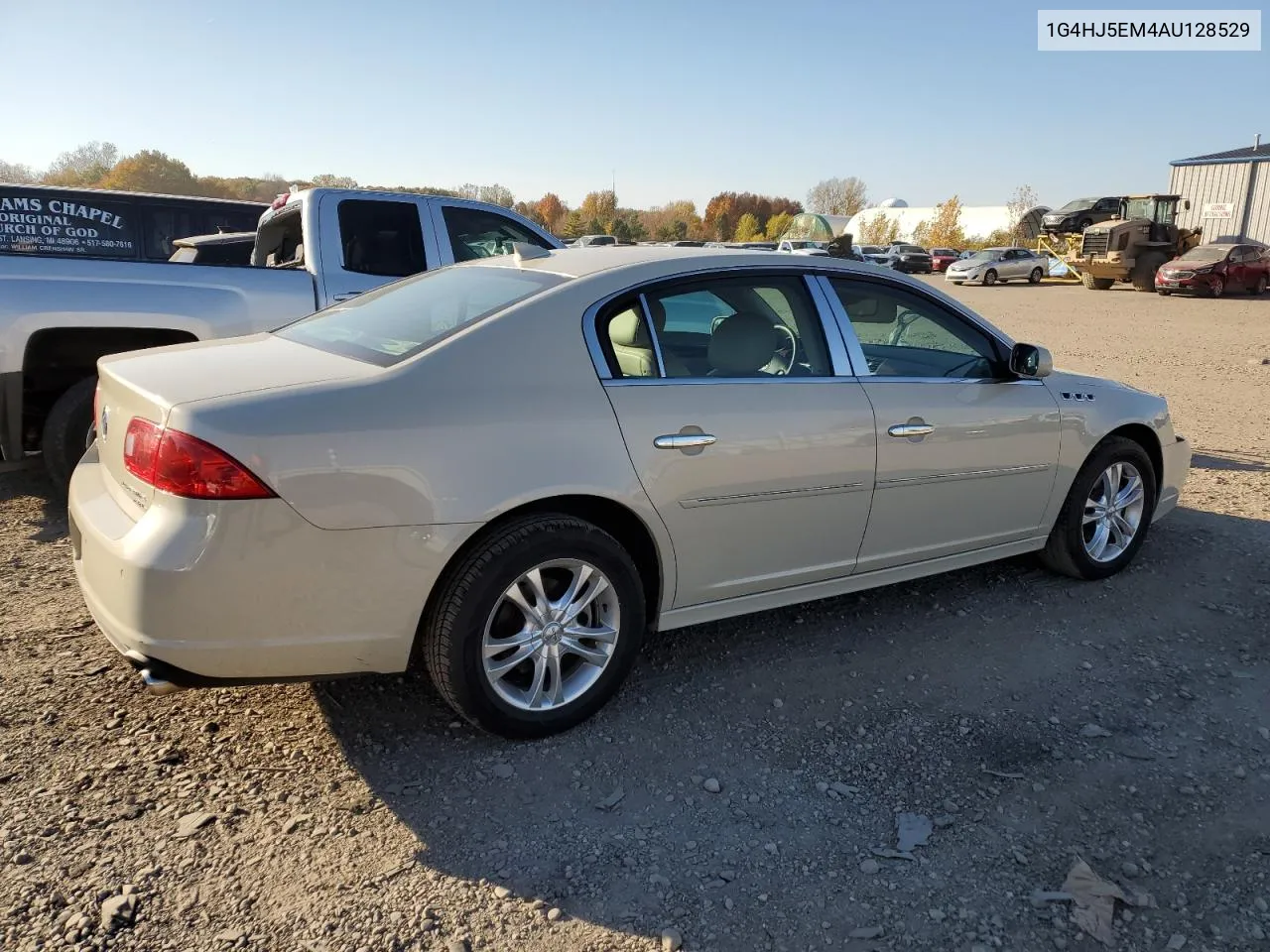 2010 Buick Lucerne Cxl VIN: 1G4HJ5EM4AU128529 Lot: 76595714