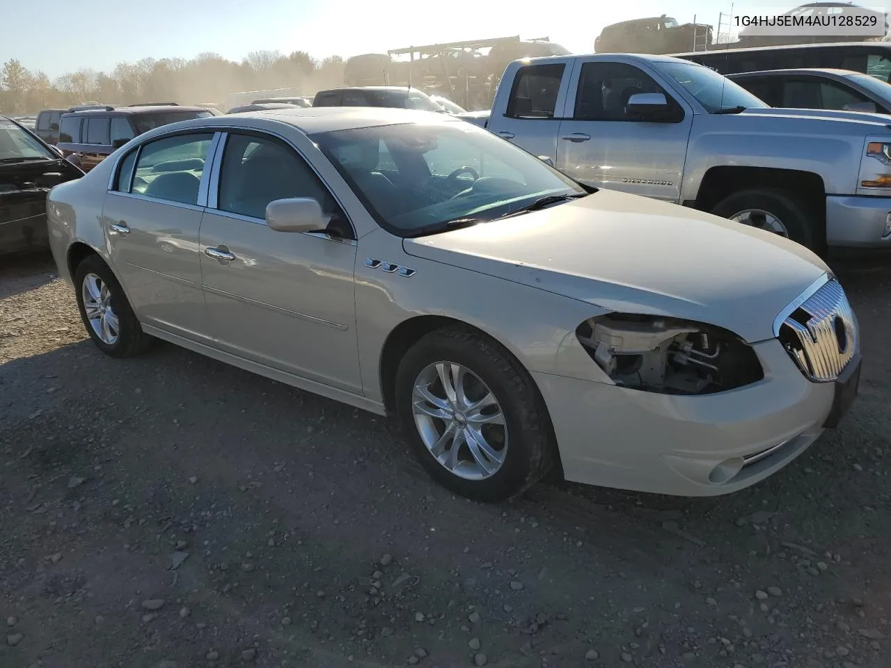 2010 Buick Lucerne Cxl VIN: 1G4HJ5EM4AU128529 Lot: 76595714