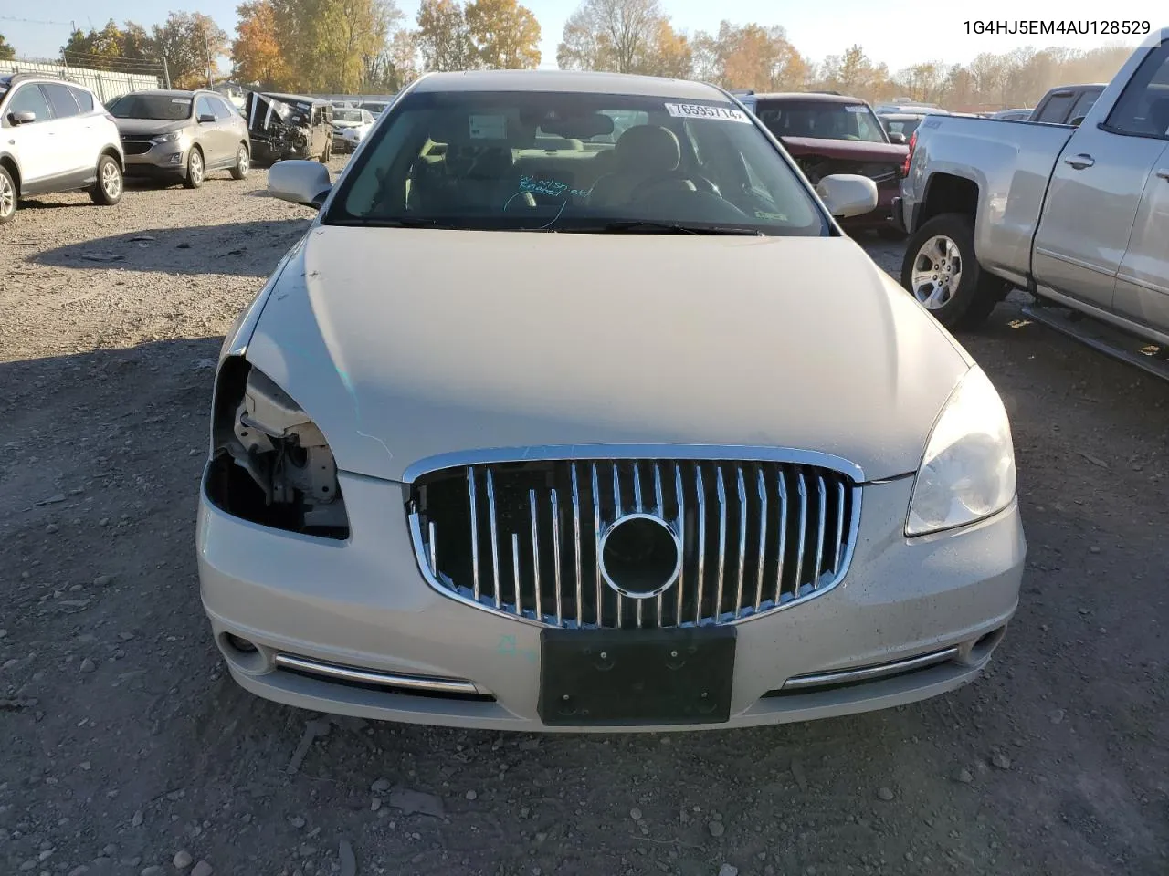 2010 Buick Lucerne Cxl VIN: 1G4HJ5EM4AU128529 Lot: 76595714