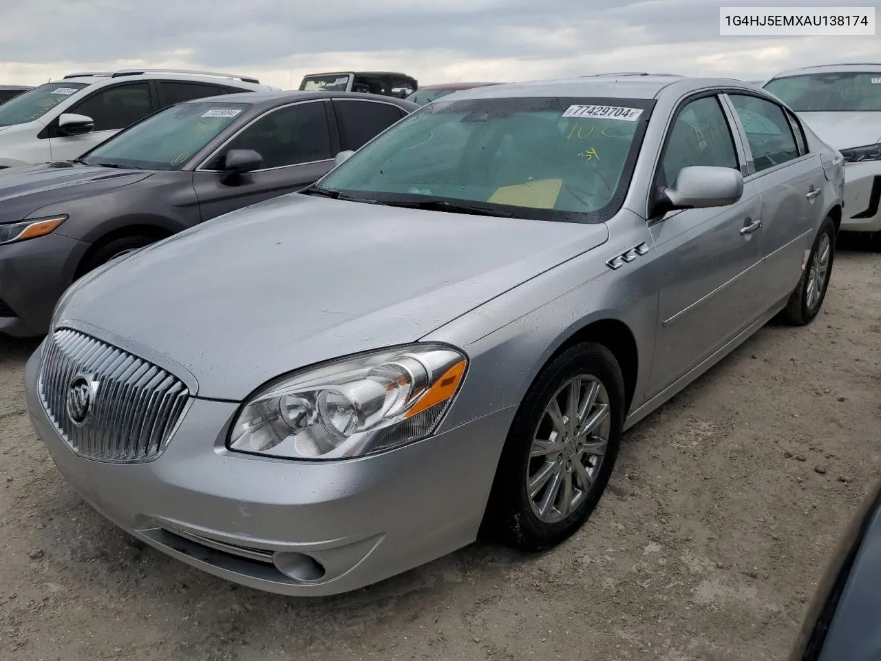 2010 Buick Lucerne Cxl VIN: 1G4HJ5EMXAU138174 Lot: 77429704