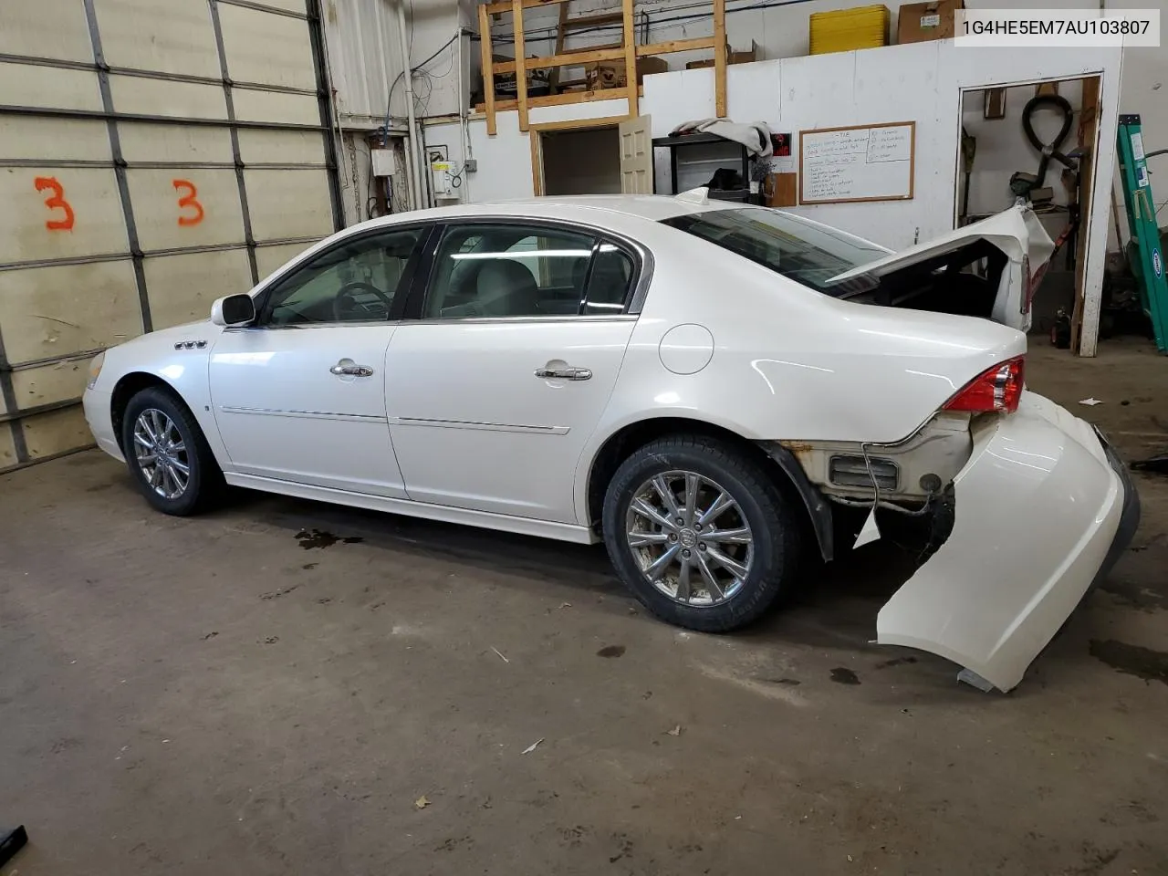 2010 Buick Lucerne Cxl VIN: 1G4HE5EM7AU103807 Lot: 77730094