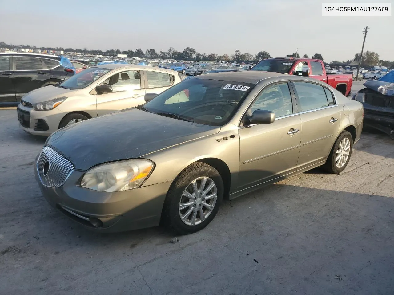 2010 Buick Lucerne Cxl VIN: 1G4HC5EM1AU127669 Lot: 78035304